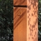 Caixa residencial de Rusty Corten Steel Landscape Letter do Curbside