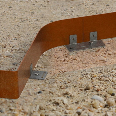Parede de retenção 1000mm*200mm da afiação de Rusty Corten Steel Garden Bed