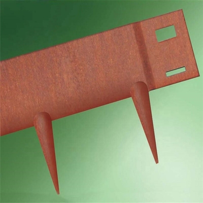 Parede de retenção 1000mm*200mm da afiação de Rusty Corten Steel Garden Bed