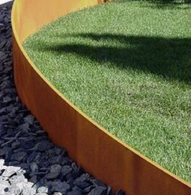 Parede de retenção 1000mm*200mm da afiação de Rusty Corten Steel Garden Bed