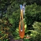 Ornamento de aço do jardim de Tulip Shape Large Outdoor Sculpture Corten