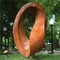 Sumário moderno Ring Corten Steel Art Sculpture
