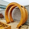 Diâmetro de aço original oxidado natural da porta 2200mm da lua da escultura de Corten
